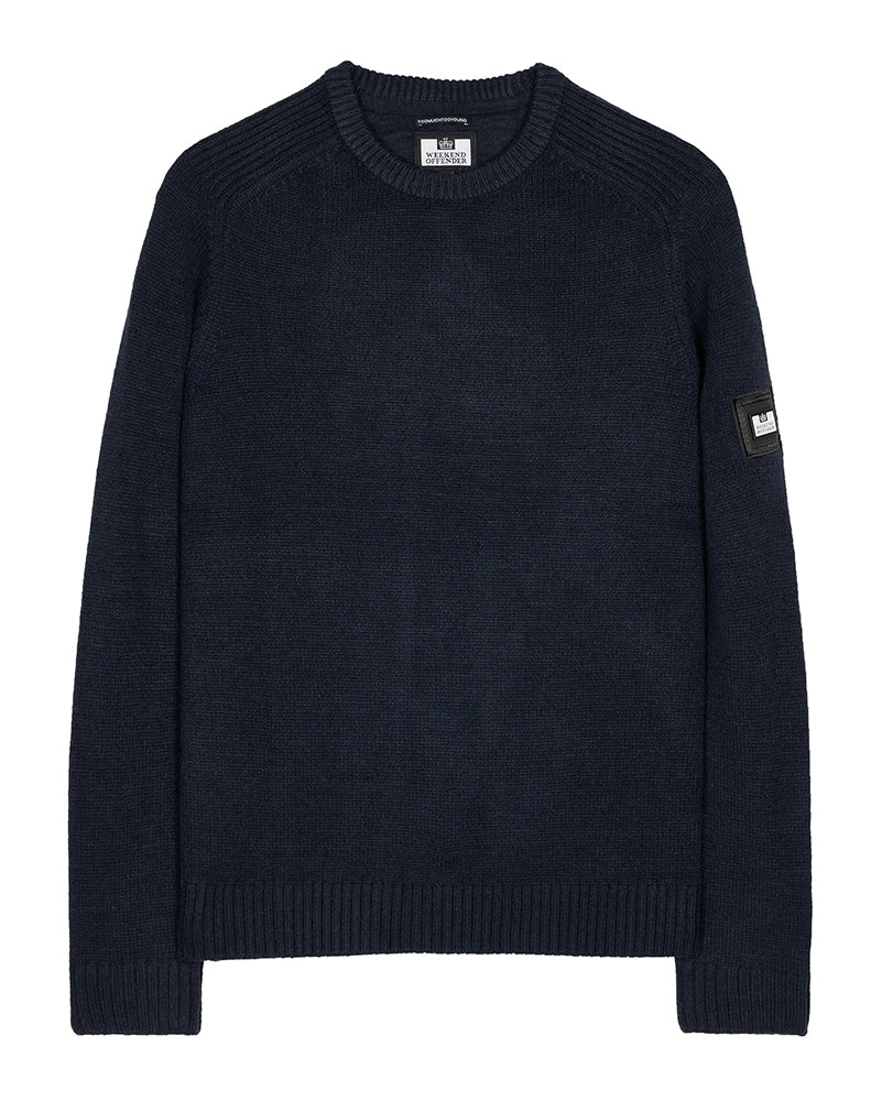 WEEKEND OFFENDER ZAGREB NAVY SWETER